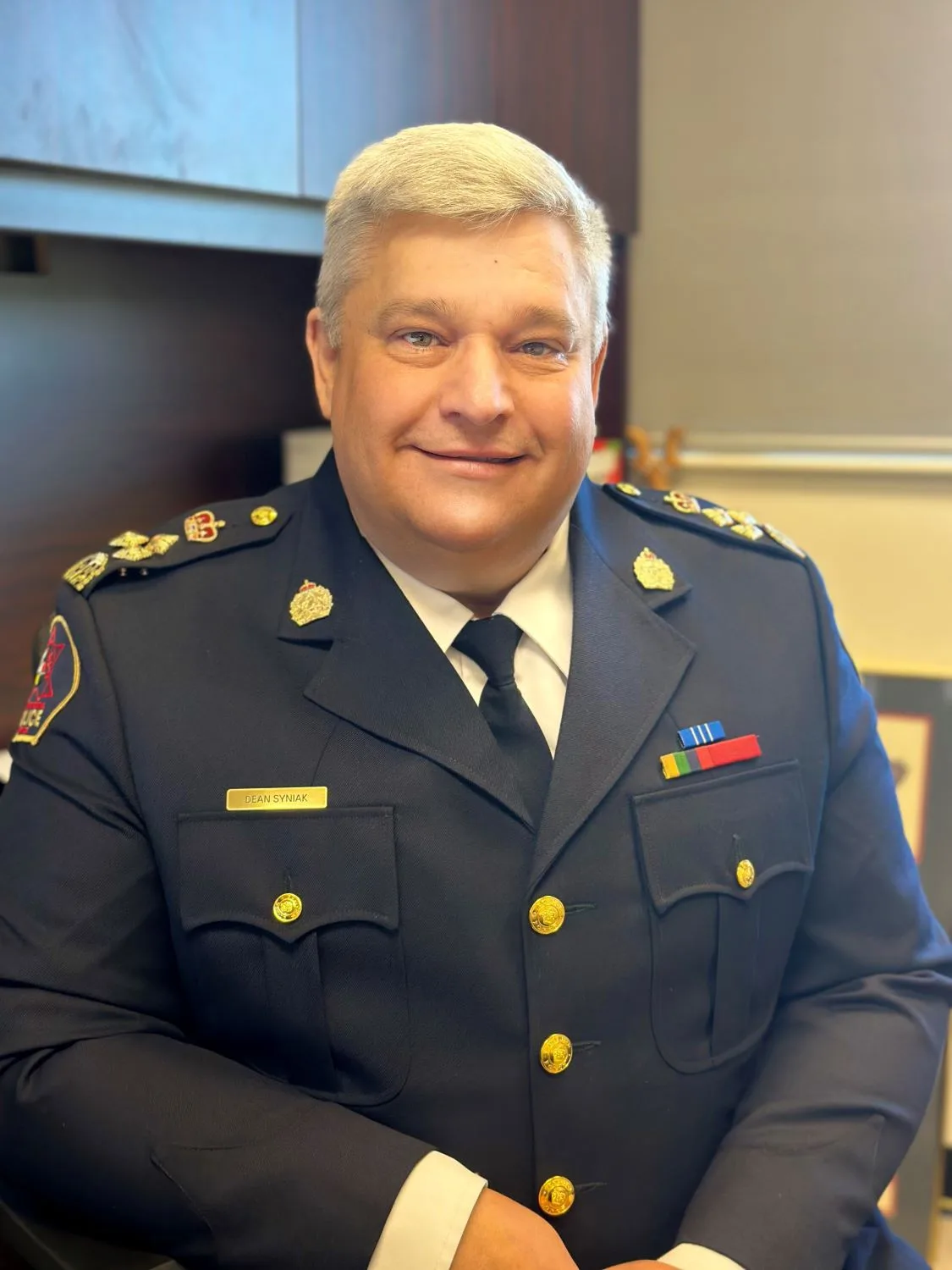 photo of Dean Syniak, Chief of Police, Lakeshore Regional Police Service